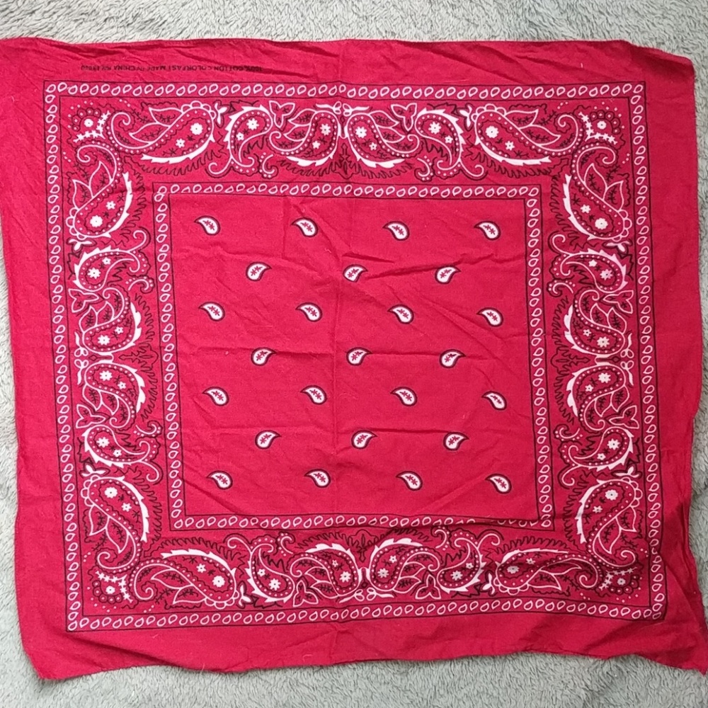 Red Western bandana